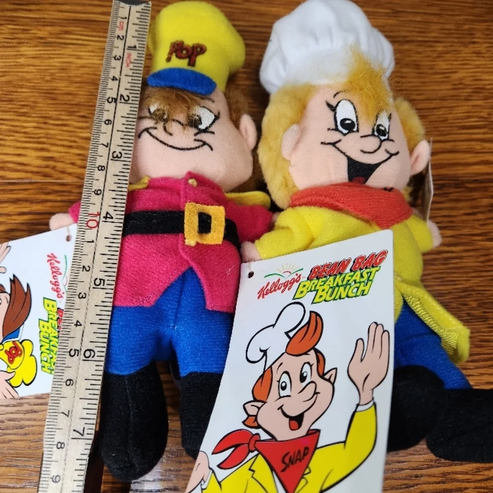 Breakfast Buddies Snap and Pop Plush Set
